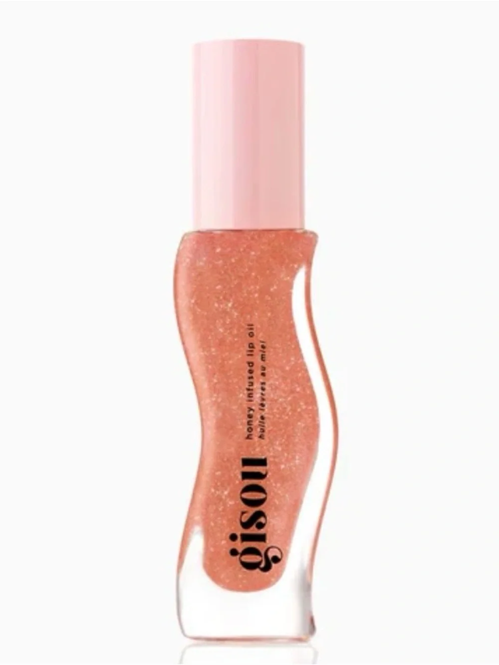 GISOU Honey Infused Lip Oil in Glazed Plum, Full‎ Size, New in Box